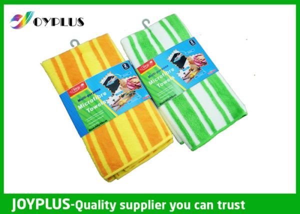 Cheap Classical Custom Microfiber Cleaning Cloth / Microfiber Mop Cloth High Density for sale