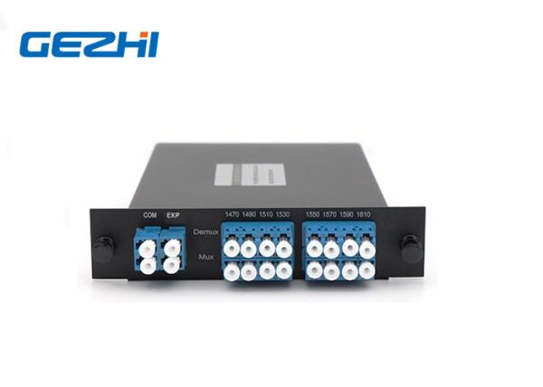 Cheap 8 Channels Dual Fiber CWDM Mux Module With Monitor Port for sale