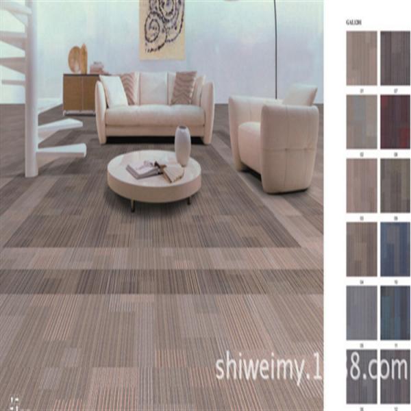 Cheap Shaggy pattern nylon modular carpet tile 50 x 50 for sale