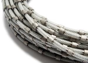 Best Cutting Stone 8.8mm Diamond Wire Cutting Rope Plastic Reinforcement wholesale