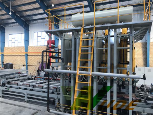 Cheap Double Side Synchronous Laminating Line / Short Cycle Lamination Press Machine for sale