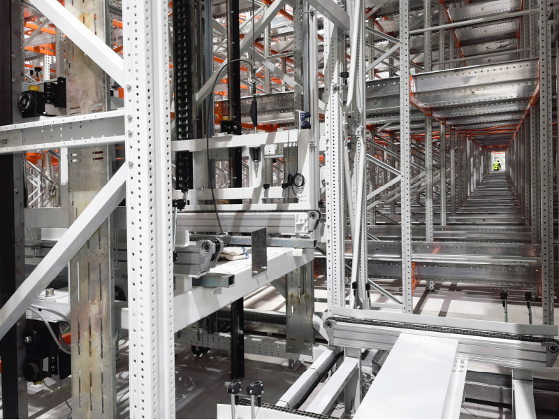 Four Way Radio Shuttle Racking ASRS Pallet Runner Rack  4 Way Radio Shuttle Racking