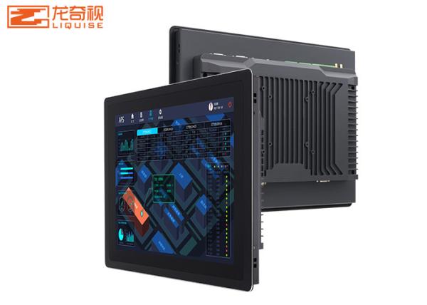 Cheap Fully Enclosed  Industrial All In One Computer Color Depth 16.7M for sale