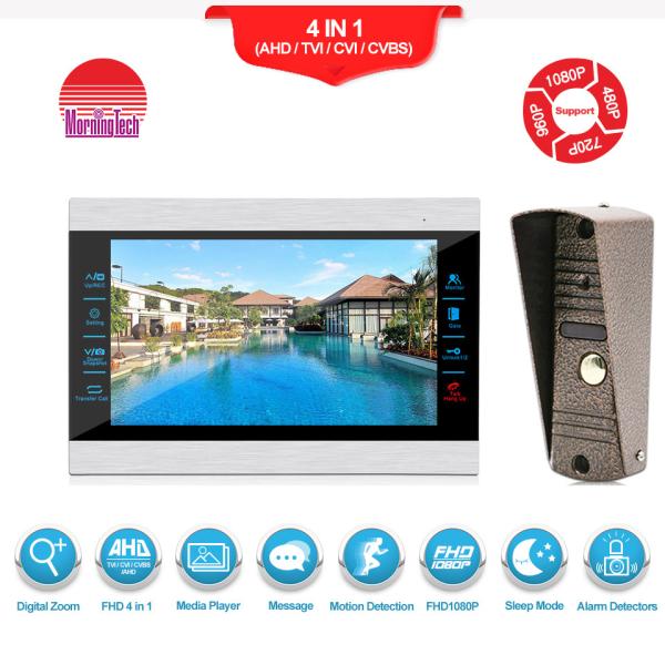 High definition video door phone with motion detection security video intercom