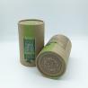 Kraft Tube Packaging Box  Custom Design Printed Recyclable Cylinder Biodegradable For Tea Coffee Pet Food Can for sale