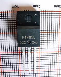 China F4N65L TO-220F-3L POWER MOSFET 4A 650V Applications In Switching Power Supplies And Adaptors on sale