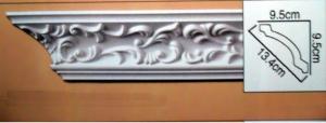 Best PU Corner Decorative Cornice Crown Moulding for Interior / Exterior wholesale