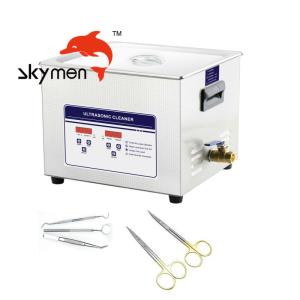 Best Digital Timer Heater Medical Ultrasonic Cleaner Dental Instruments Sterilizing 10L 240W wholesale