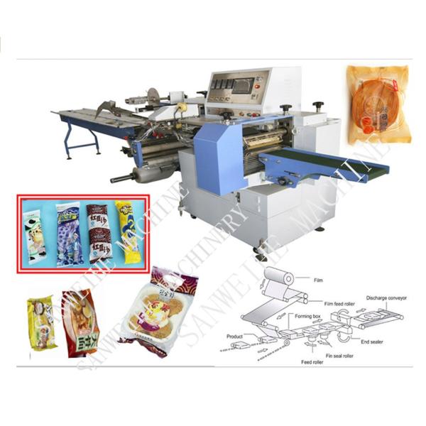 Cheap Swf 450 Bread Packing Machine Horizontal Form Fill Seal Type Packaging Machine for sale