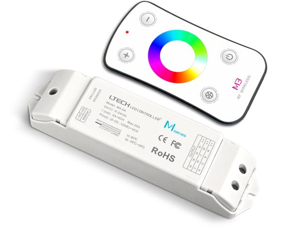 Cheap Wireless Rgb Wifi Led Strip Controller Strong Obstructions Penetrating Ability for sale