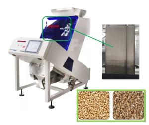China Divided Chute Wheat Color Sorter 80 Channels 0.6-1.5T/H 1 year Warranty on sale