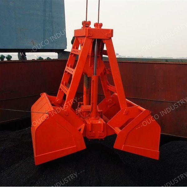 Cheap 12CBM Wireless Remote Control Grab Clamshell Crane Bucket Radio 630mm for sale