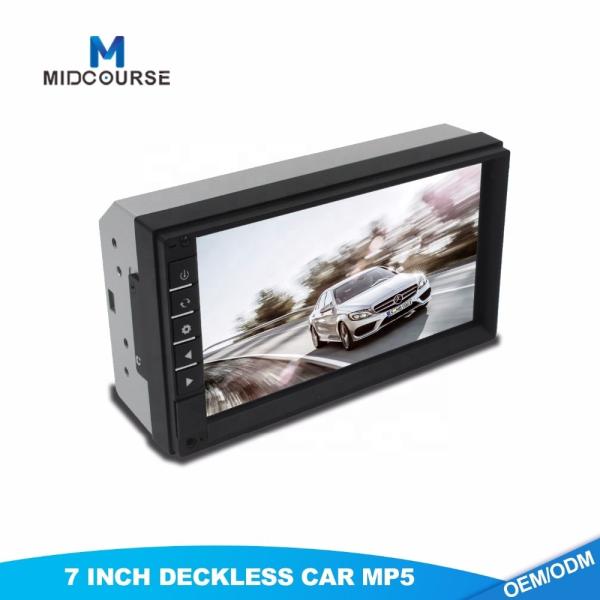 Cheap Touch Screen 2 Din Car Stereo Car Mp5 Mp4 Player 5m Remote Range for sale