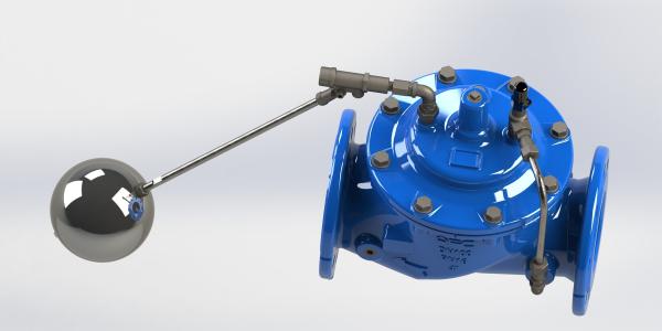 Cheap Bi Level Remote Float Control Valve For Irrigation System Ductile Iron for sale