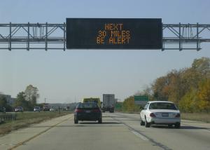 Best Advisory Variable Speed Limit Display , Electronic Message Display Board With 2mm Aluminium Housing wholesale