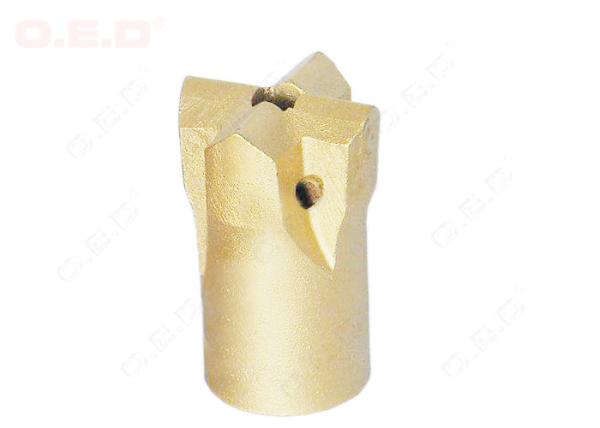 Cheap Professional R32 R38 Taper Button Bit , Threaded Cross Bit For Hydraulic Drifters for sale