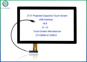 21.5 Inches 16:9 Capacitive Touch Screen With USB Interface , COB Type ILITEK 2302 Controller
