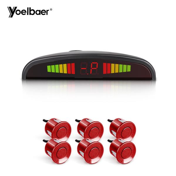 Cheap Rear Front Reverse Parking Sensor Plastic With Digital LED Color Display for sale