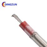Silicone Rubber Insulated External Shielded High Temperature Cable Solid