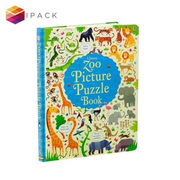 Cheap Gloss Finish Hardbound A4 Magnet Board Book Puzzle Book Printing for sale