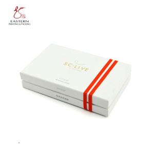 Best Recyclable 145mm Width 45mm Height Cosmetic Packaging Paper Box With Neck wholesale