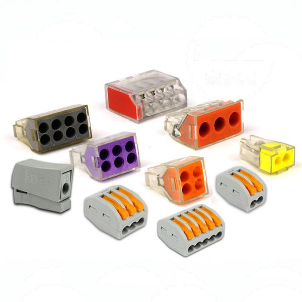 Cheap Equivalent Compact Splicing LED Connectors Quick Connect Terminal Blocks for sale