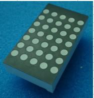 Cheap Common Anode 5x7 Matrix Display , Led Dot Display 1.5 Inch Digit Height for sale