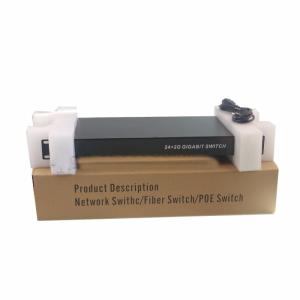 POE switch 16 port 10 / 100Mbps RJ45 POE port and 2 port Gigabit SFP Switch 48V POE IP cameras and wireless AP