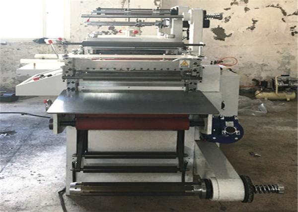 Cheap Compact Structure Label Die Cutting Machine 310*350mm Die Cut Size For HDPE / LDPE Film for sale