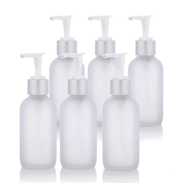 Cheap Customizable Smoothed / Frosted / Textured / Embossed Plastic Cosmetic Bottles 250ml 300ml for sale