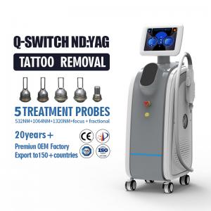 China CE Approved Long Pulse Nd Yag Laser Hair Removal Machine 1064nm / 532nm on sale