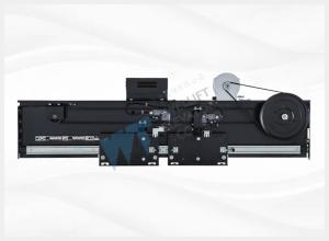Center Opening VVVF Door Operator , One Level Speed Down Basic Elevator Components