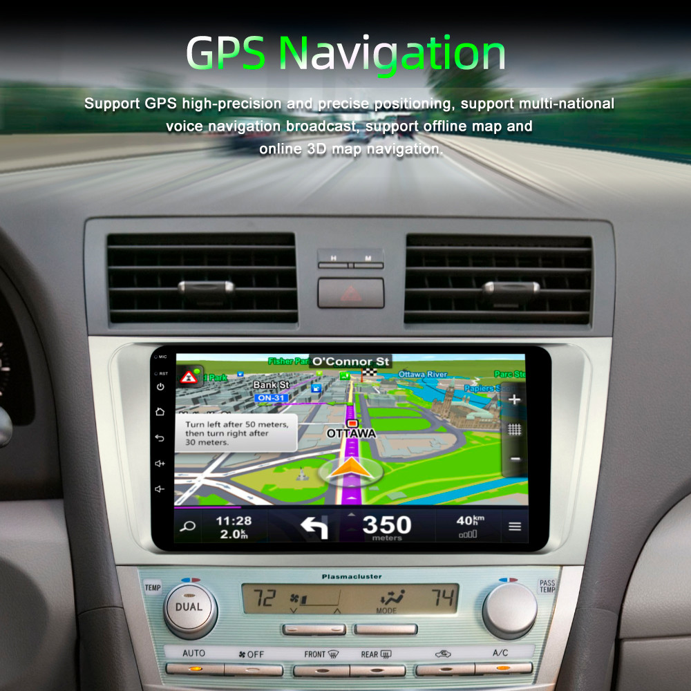 Toyota Camry 2006-2009 Car Radio Stereo IPS Screen Android GPS Navigation