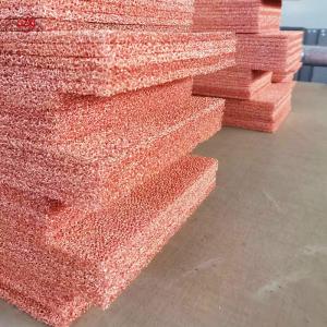 China Custom PPI Copper Foam Porosity Cu Metal Foam For Thermal Catalytic Applications on sale