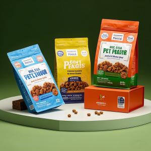 Child Lock Bag Factory Direct Customizable Barrier For Pet Food Packaging