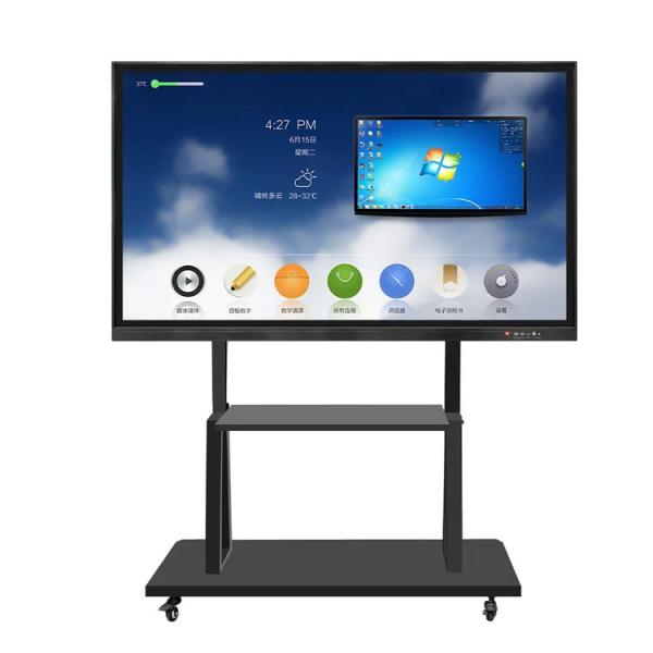 Cheap 4K LCD Smart Interactive Whiteboard 20 Points For Meeting Room for sale