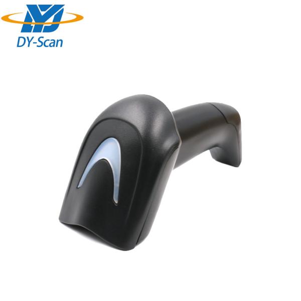 Cheap Handheld 1D 2D barcode scanner with double module engine for long barcode for sale