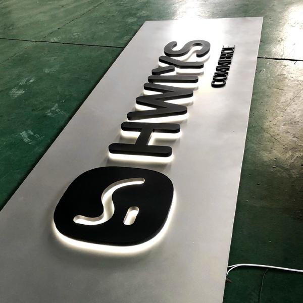 Cheap Advertising Input Voltage 12V Led Illuminated Custom Logo Sign Backlit Letter Sign 3D Letters Led Sign Light for sale