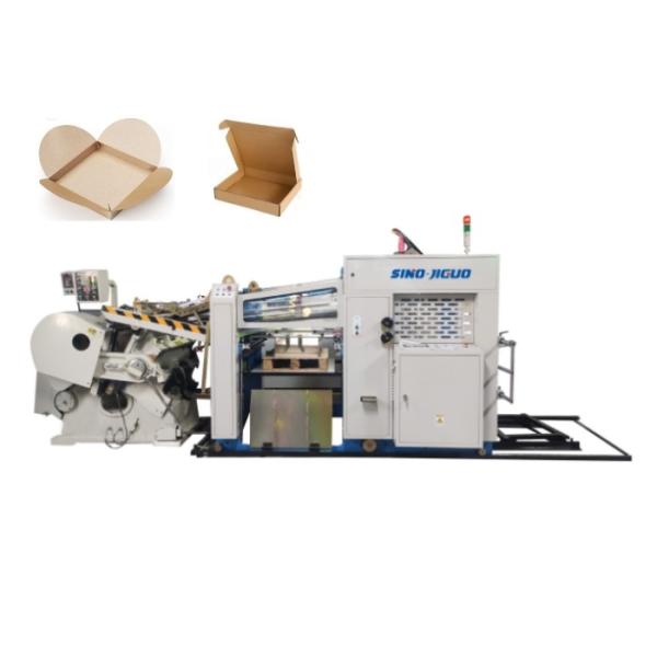 Cheap Manipulator Automatic  Die Cutting Creasing Machine For Carton Large Size 1360*960mm for sale