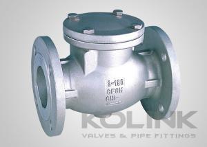 Best JIS Swing Check Valve Flanged CF8 CF8M SCS13A SCS14A wholesale
