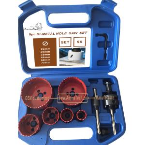 Best 9PC Bi-Metal Hole Saw Kit,Power Tools,Drill Bits wholesale