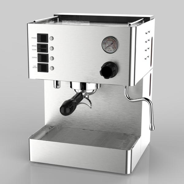 Cheap ULKA Pump Espresso Coffee Machines Multi Boiler 15bar With Manometer for sale