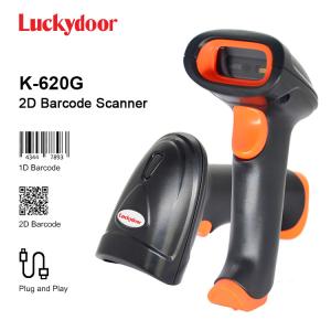 Best 1D 2D USB Handheld Barcode Scanner QR Code Reader Android Barcode Scanning Gun wholesale