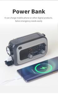 China Emergency Radio with Solar-powered radio and NOAA Weather Alerts on sale