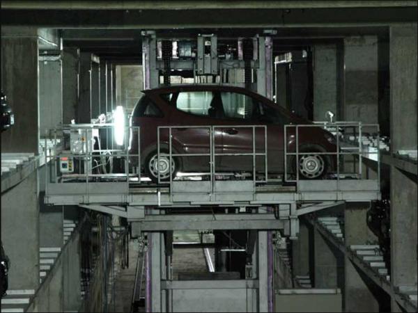 Cheap Button Manual Underground Car Stacker 5 Levels 2350kg Fully Automated for sale
