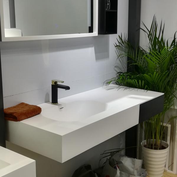 Cheap Modern Design Bathroom Sink Cabinets Soft Close Long Life Span for sale