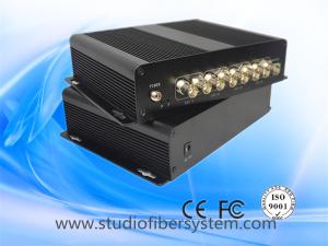 China 4CH 3G/HD SDI to fiber converter with sdi loop and reverse rs485 on sale