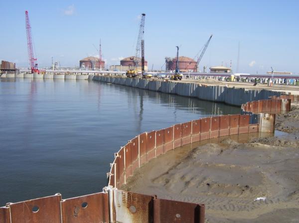 Cheap Flat Sheet Piles Flat Web Sheet Piles For Cellular Cofferdams for sale