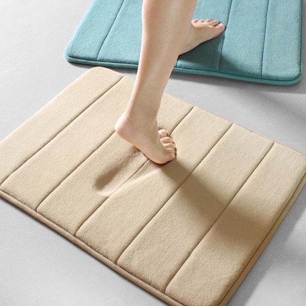 Cheap Quick Drying Absorbent Anti Slip Bath Mat Soft Memory Foam for sale