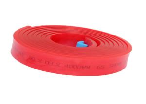 China Width 9cm Screen Printing Squeegee Blade Material Red Roll 75A 65A 80A on sale